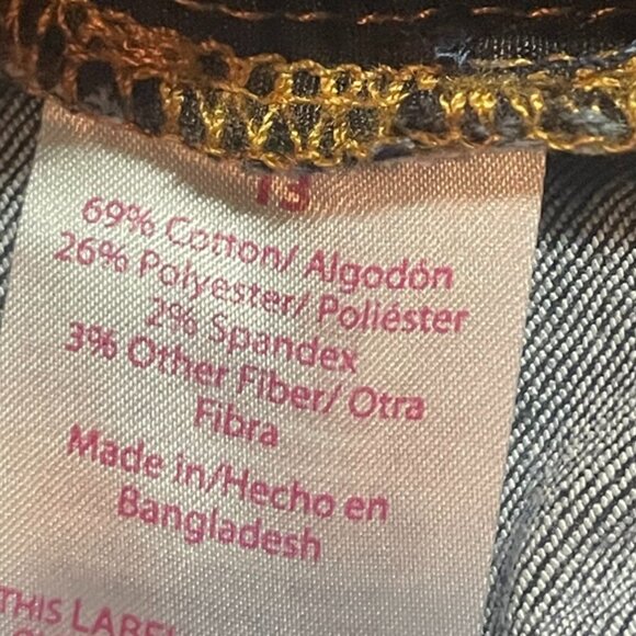 No Boundaries High Rise Raw Hem Cropped Straight Jeans - Picture 7 of 7